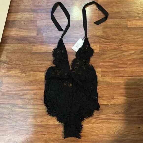 Bluebella incredible chic Black Lace Bodysuit with someone or themselves. - Picture 7 of 9